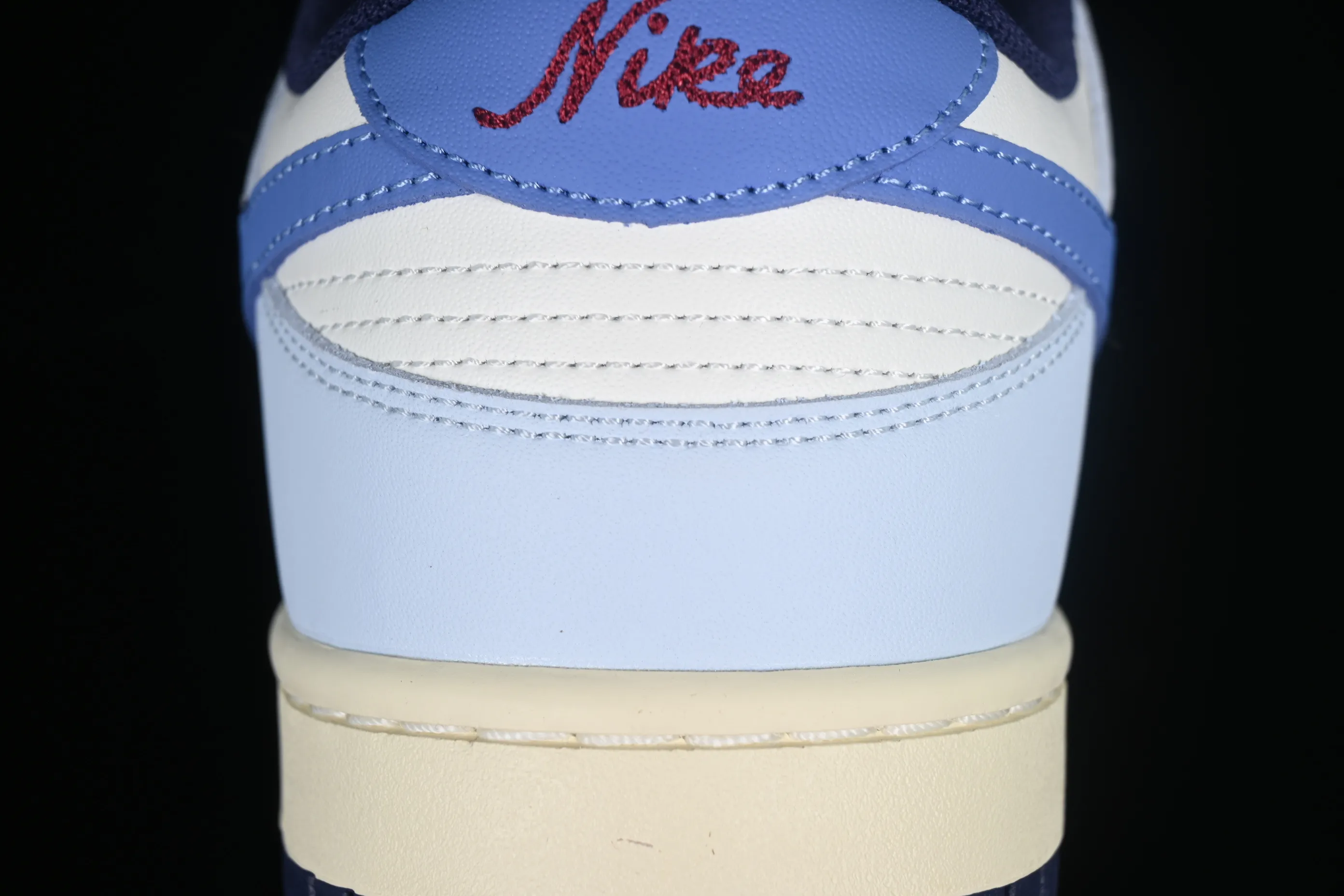 All categories Nk SB Dunk series Nk SB Dunk Low low-top sneakers K version Nk Dunk Low Retro "Sail and Polar Blue" Milan color SB low-top casual sneakers FV8113-141